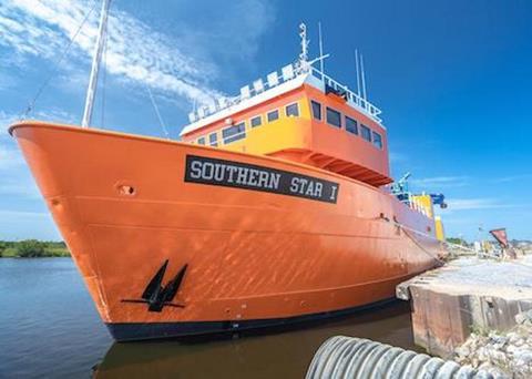 The 'Southern Star' - the latest ship from Omega Shipyard Photo: Omega Protein