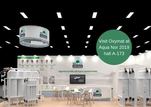 Oxymat is exhibiting its range of generators for the aquaculture industry at Aqua Nor 2019 Photo: Oxymat
