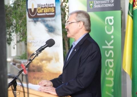 Minister Ritz has announced CAN$93million of funding into genomics research projects Photo: www.gerryritz.ca