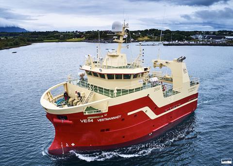 The 'Vestmannaey' stern trawler Photo: Vard