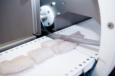 The Marel I-Cut 10 portion cutter, designed for use in basic processing, is a simple but highly effective machine, according to the company. It secures rapid payback through substantial savings in labour costs and improved yields, says Stella Bj...