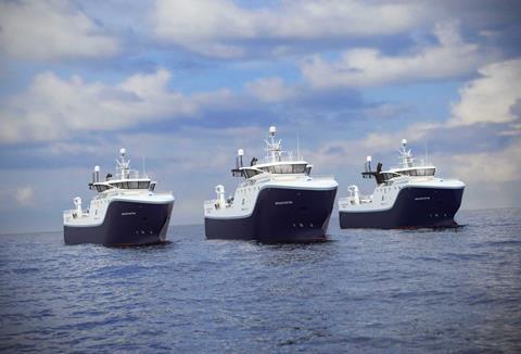 Aker Seafoods has an agreement with STX OSV AS to build three modern trawlers