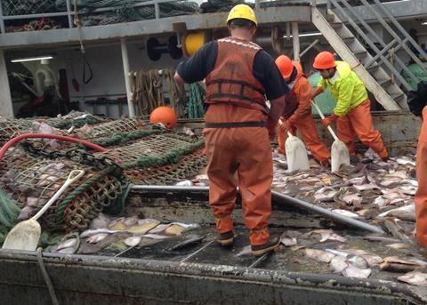 Fishing vessel catch