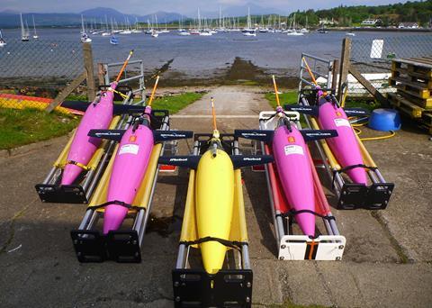The 6ft Seagliders can spend months at sea collecting data