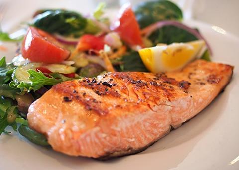 It is recommend that American eat two servings – or about eight ounces - of seafood weekly