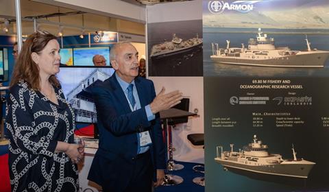 The Minister of Fisheries and Managing Director of Foro Maritime Vasco at Icefish