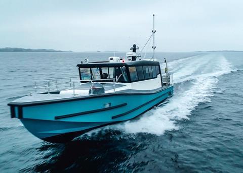 The ProZero 15m FR workboat Photo: ProZero International