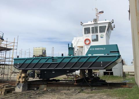 Power Barge series for Canadian fish farm
