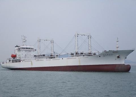 China's largest fishery support vessel