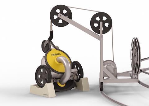 The ROMoC is backed by a self-positioning control algorithm to ensure the entire pen is covered within the given time limit