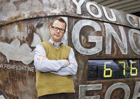 Seafish Chief Executive Paul Williams said “Hugh knew only too well how angry the industry was about the Fish Fight campaign, so it was a pretty brave move coming in to face your fiercest critics face to face.” Credit: Channel 4