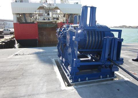Cosmos Trawl’s new winch