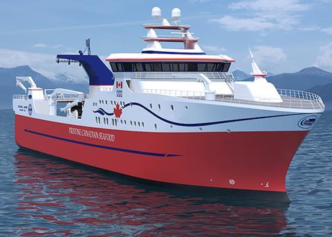 Carsoe is providing a complete processing plant on board Ocean Prawns’ shrimp and halibut trawler Photo: Carsoe