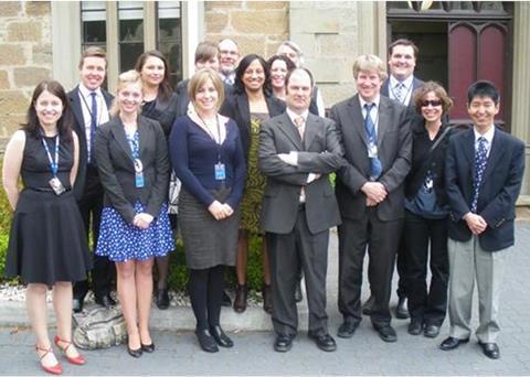 The Australian delegation to the 30th meeting of the Commission for the Conservation of Antarctic Marine Living Resources (CCAMLR) were present when the historic decision was made to establish Antarctic marine protected areas. Photo: AFMA