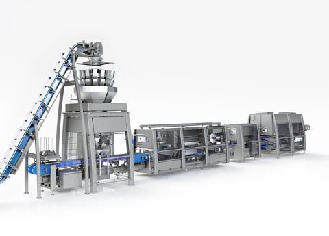 The Ishida Flex-Line comprises a set of integrated modules that fit together to make up a variety of complete, high-efficiency tray packing lines, capable of handling a wide range of applications