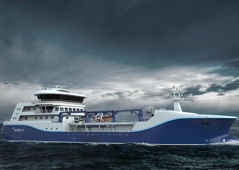 Zamakona is building a new wellboat for Intership Photo: Zamakona Yards