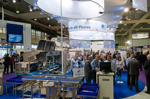 The new Baader salmon processing line