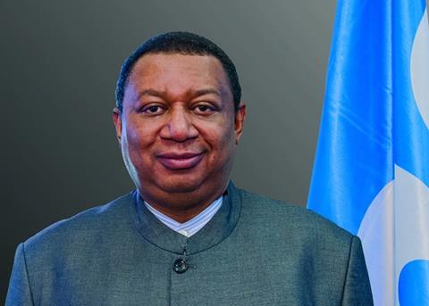 Secretary-General of OPEC, Mohammed Sanusi Barkindo