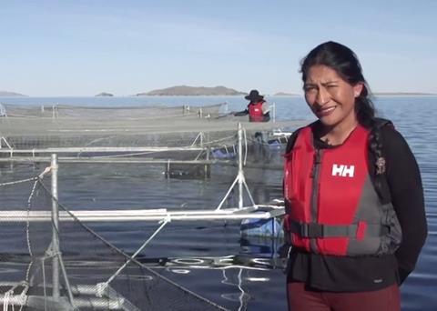 ‘Truchas arapa, or The Aquaculture women of Lake Arapa’ – winner of third prize at this year’s Women in Seafood video competition Photo: WSI