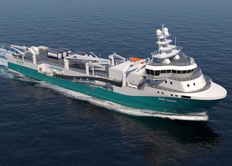 Cflow is providing fish handling technology for two newly converted wellboats Photo: Aquaship