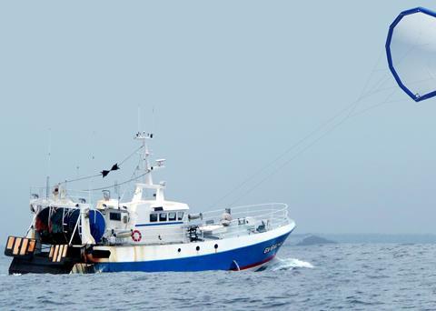 Kite technology could mean considerable savings for the fishing industry