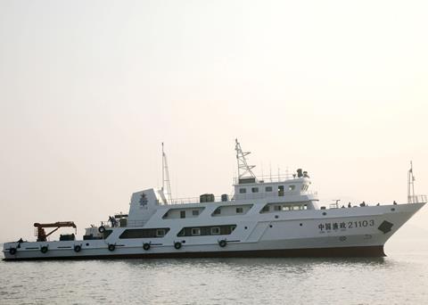 Zhong Guo Yu Zheng. Picture courtesy of Rushan Shipbuilding