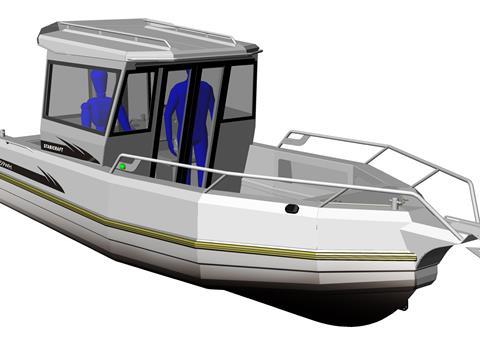 The Stabicraft 659 Wheel House destined for fishery monitoring duties in Alaska