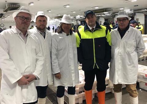 Seafood Scotland and representatives from Port of Boulogne sur Mer met to discuss operations post Brexit Photo: Seafood Scotland