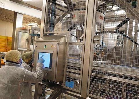 The Peruza robotic packing solution Photo: Peruza