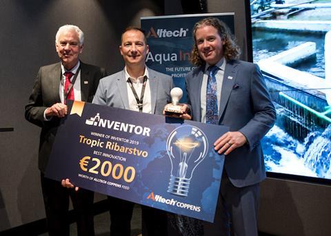 Tropic Ribarstvo is the winner of Alltech Coppen's inaugural Inventor programme Photo: Alltech Coppens