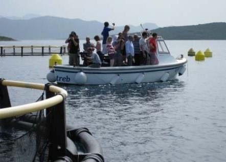 Fish farm visit - Offshore Mariculture 2010