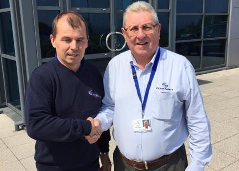 David Hale (left) and Aidan Morrissey (right) at their new facility