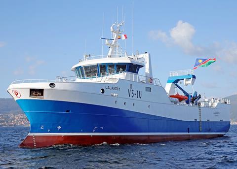 Nueva Pescanova’s new trawler delivered