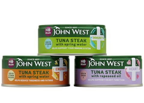 John West’s new tuna range Photo: John West