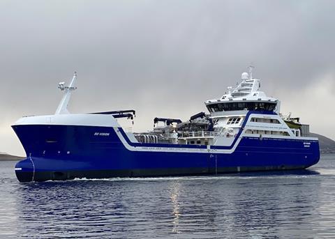 The 'Ro Vision' won the Ship of the Year 2020 award Photo: Yanmar
