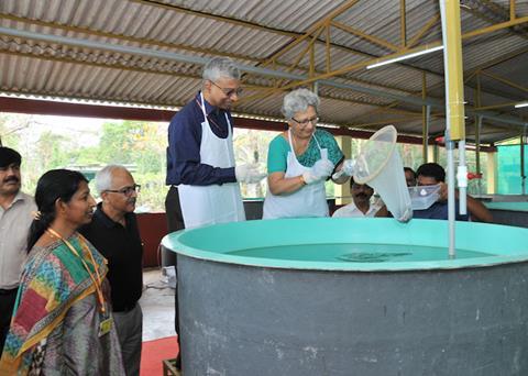 MPEDA has launched a Self Sufficiency Project (SSP) at its Hatchery and Training Complex at Vallarpadam
