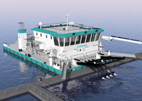 Neptune Marine delousing barge