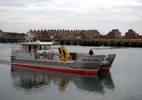 Shelagh Jane leaves for her delivery trip