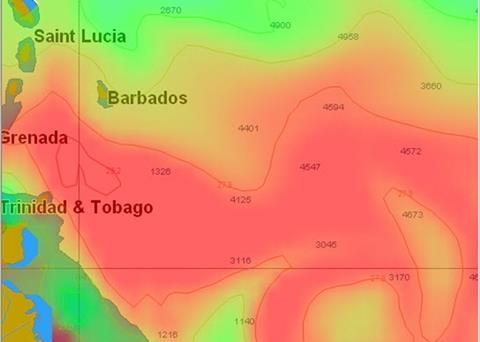 Tidetech's route optimisation trial involving Caribbean cruisers demonstrated bunker savings