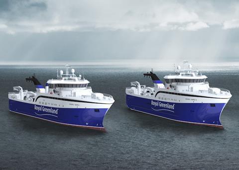 Carsoe will deliver a complete processing plant for both Royal Greenland's new fillet and shrimp and halibut trawlers