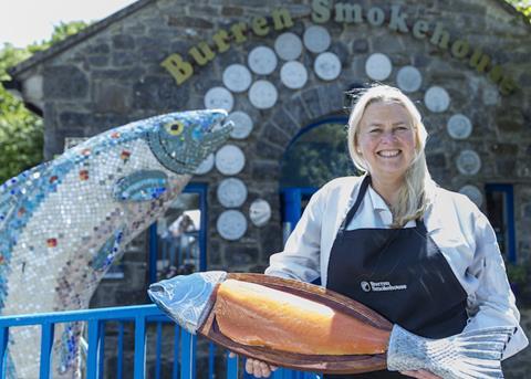 Birgitta Hedin-Curtin, owner and manager of the Burren Smokehouse Photo: BIM