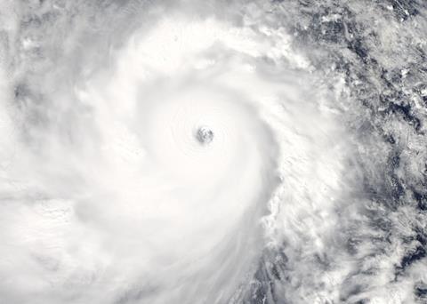 Typhoon Haiyan approaching the Philippines on 7 November. Credit: NASA