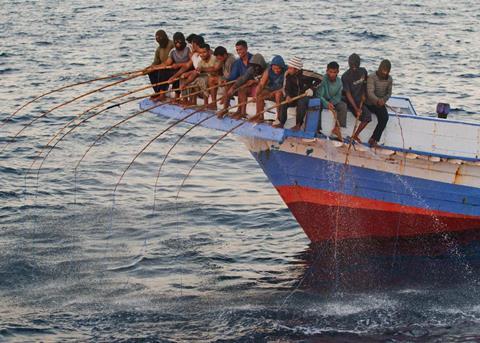 Launch of new not-for-profit organisation to support deprived tuna fishing communities. ©Paul Hilton/Greenpeace