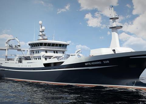 The new Gitte Henning. Credit: Wärtsilä Ship Design