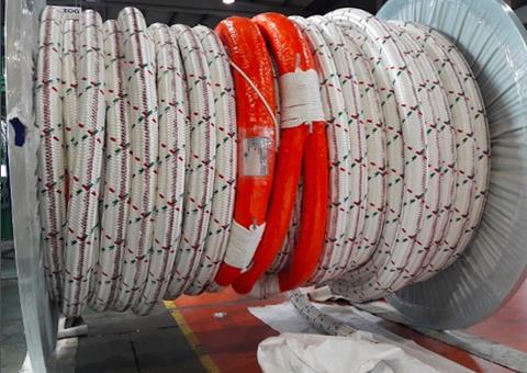 Lankhorst Fibre moorings for world’s largest fish farm