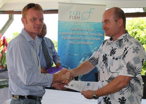 The tuna fishery is MSC certified. Credit: seaquest.com.fj