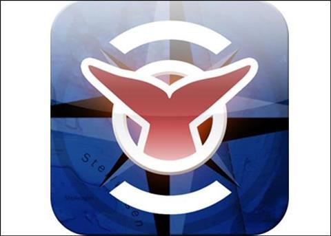 Whale Alert, a free app, can be downloaded from the App Store. Credit: NOAA