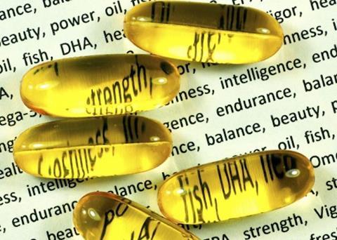 fish oil capsules