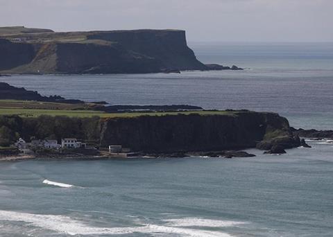 Fishing waters off the coast of Ireland