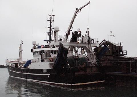Swedish trawler ‘Themis’ landing at 999's Thyborøn factory